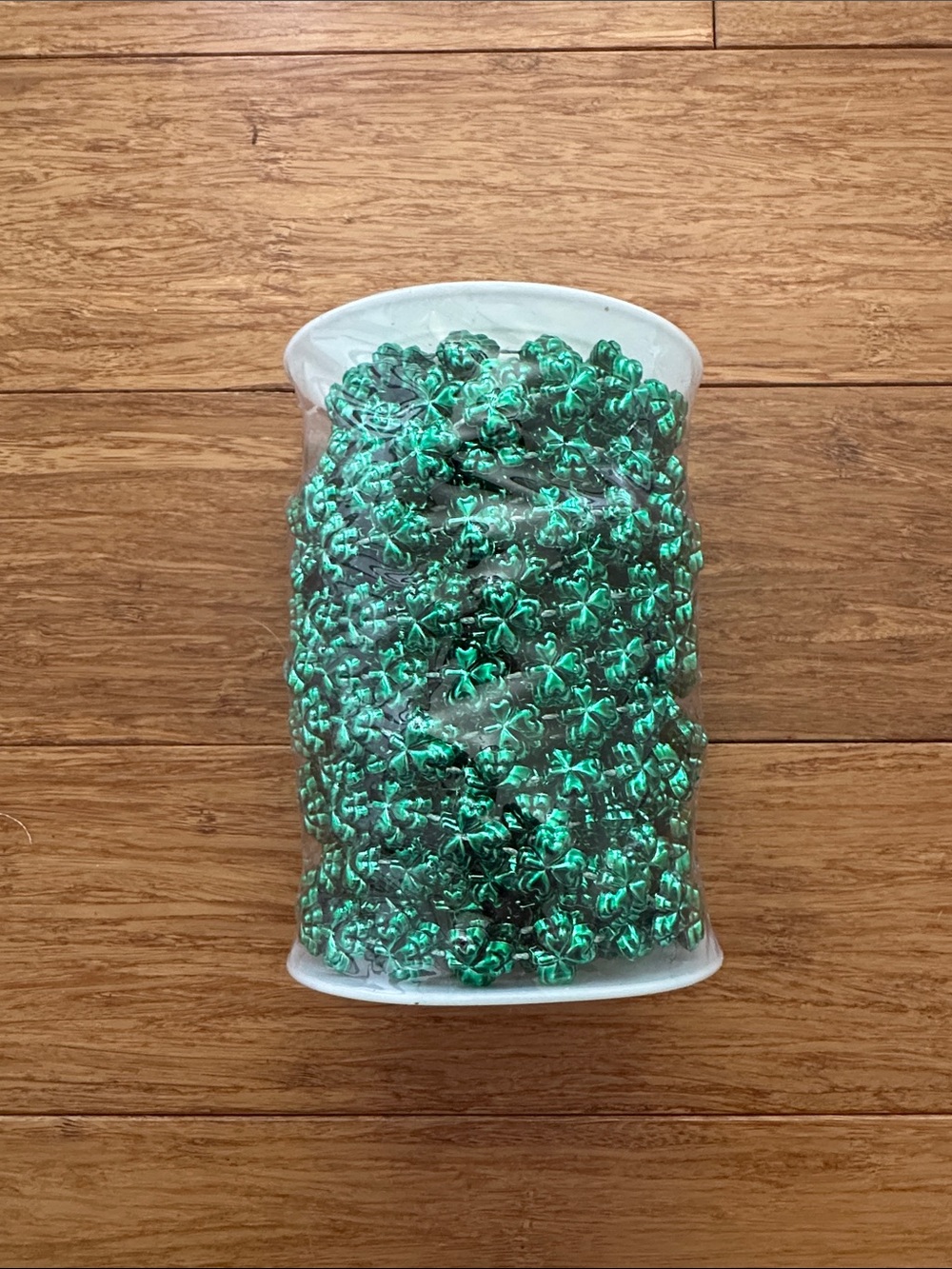 St. Patrick’s Day Plastic Garland - NWT